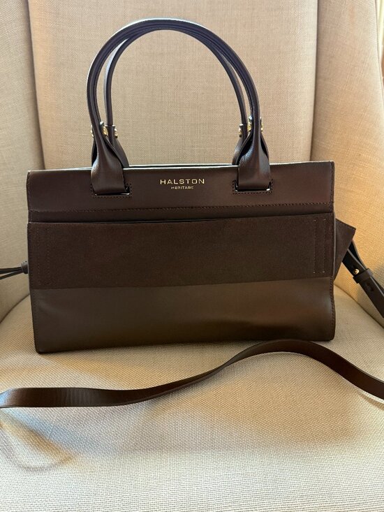 Halston Heritage Handbags - Brown Halston Heritage Satchel Purse